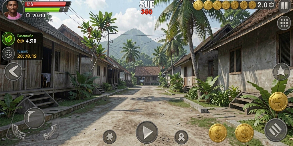 maxseru - Screenshot saat gameplay yang menampilkan momen seru.